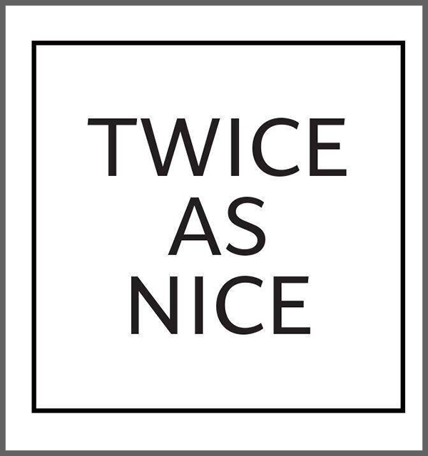 Logo twice as nice wavre