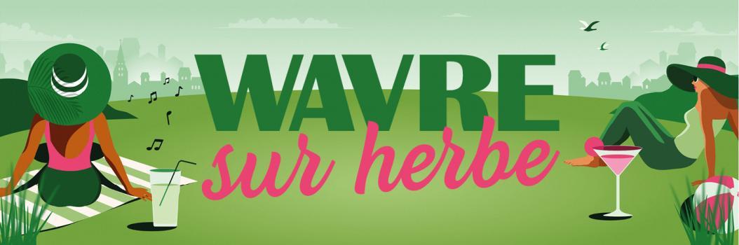 affiche de l'evenement de wavre sur herbe 2024