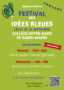 affiche Festival des Idées Bleues