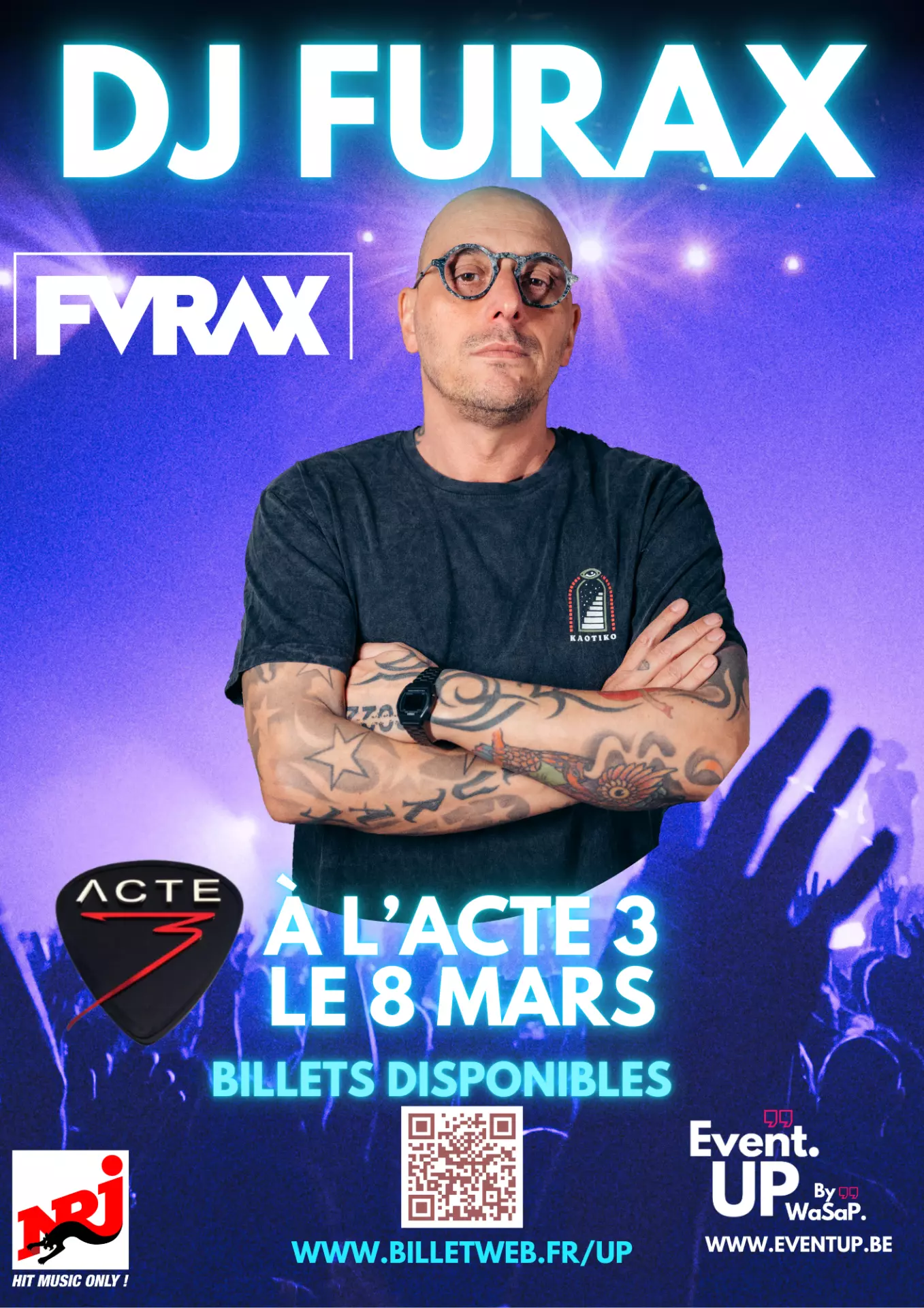 affiche Dj Furax Acte-3 en 2025