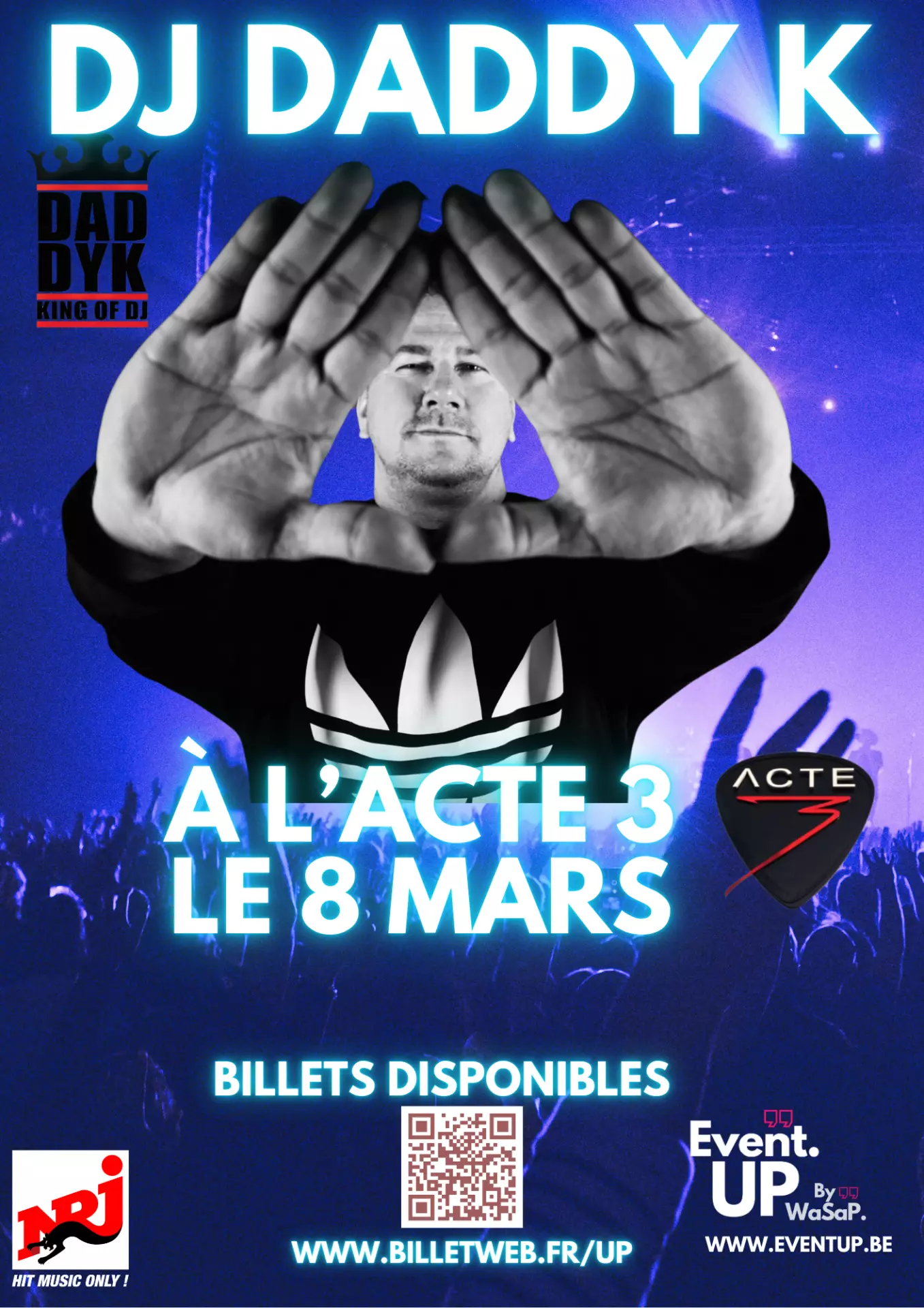 affiche Dj daddy k Acte 3-2025