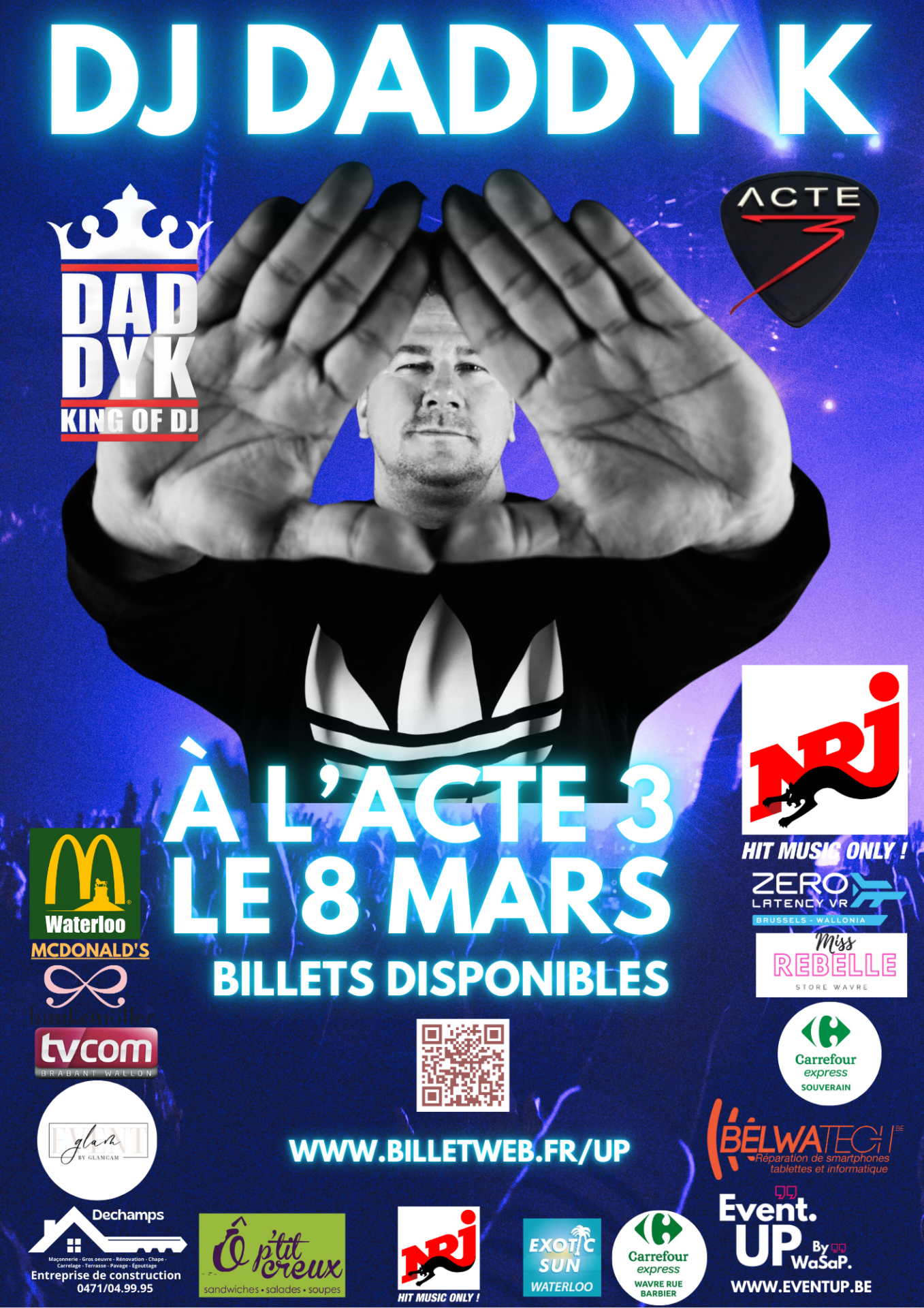 affiche dj daddy k